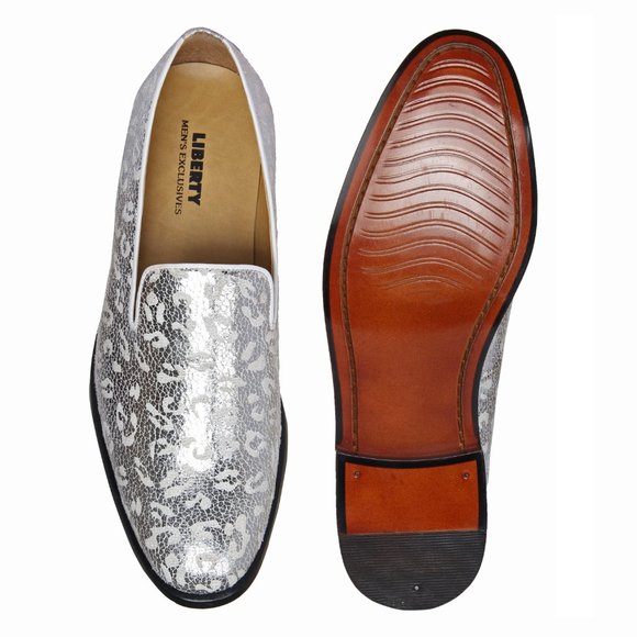 LIBERTYZENO Slip-On For Mens Leather Cushioned Footbed Tassels Loafer Sh…